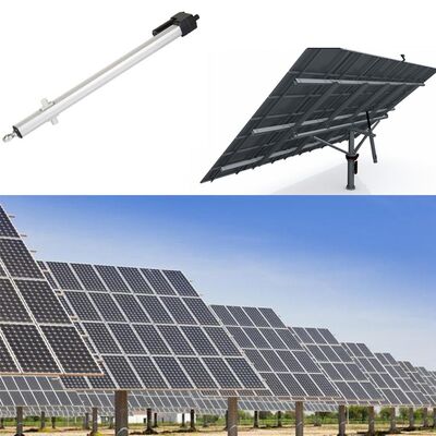 24V Precision Solar Tracker Linear Actuator With Position Feedback IP66 ...