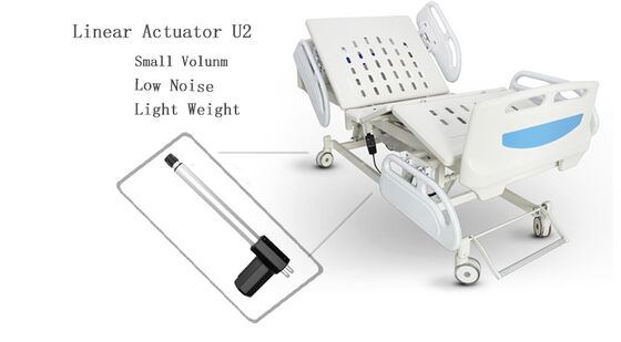Calidad Actuador lineal médico impermeable 6000N Actuador de camas de hospital con caja de control Fábrica